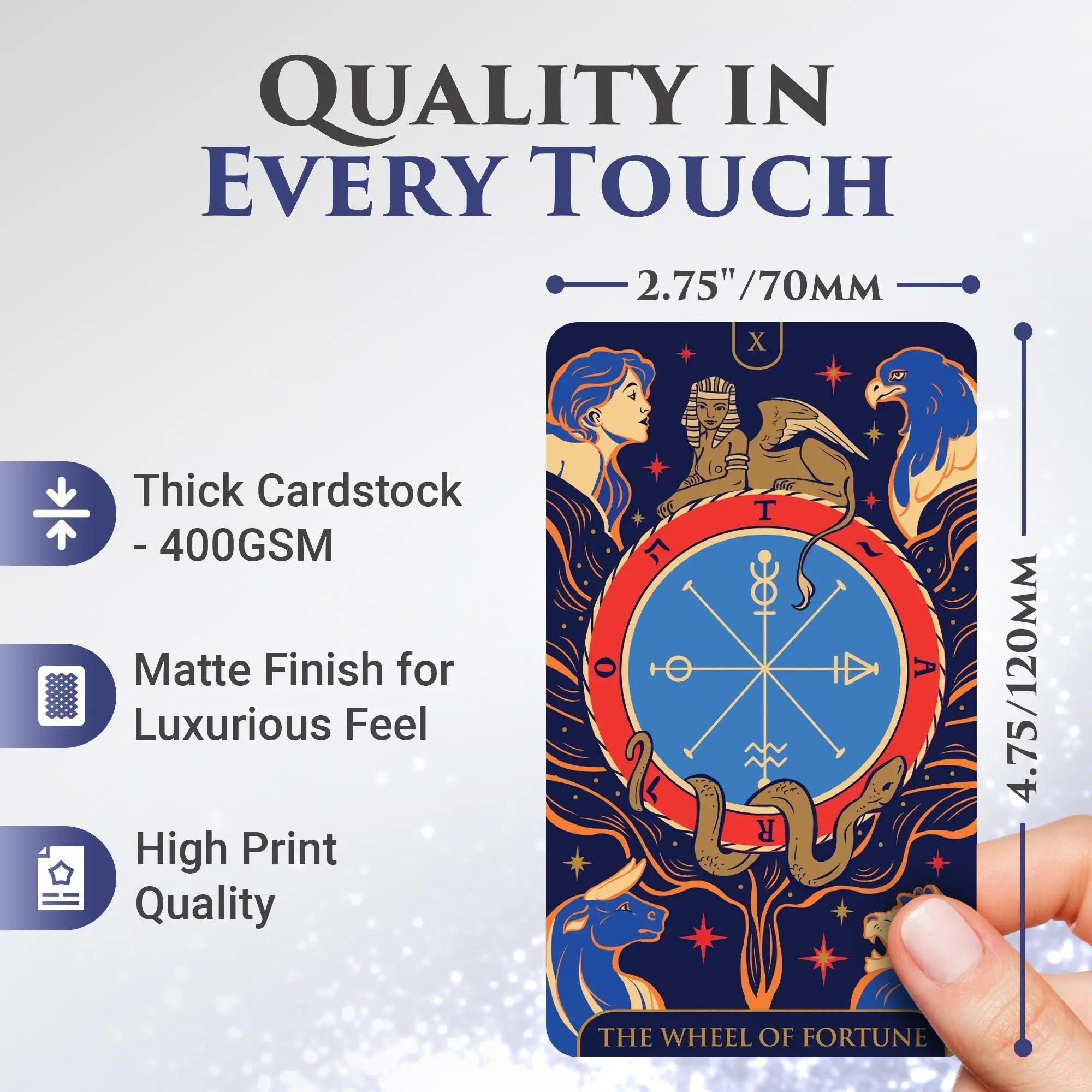 Starlight Blue Tarot - Witchy wonder