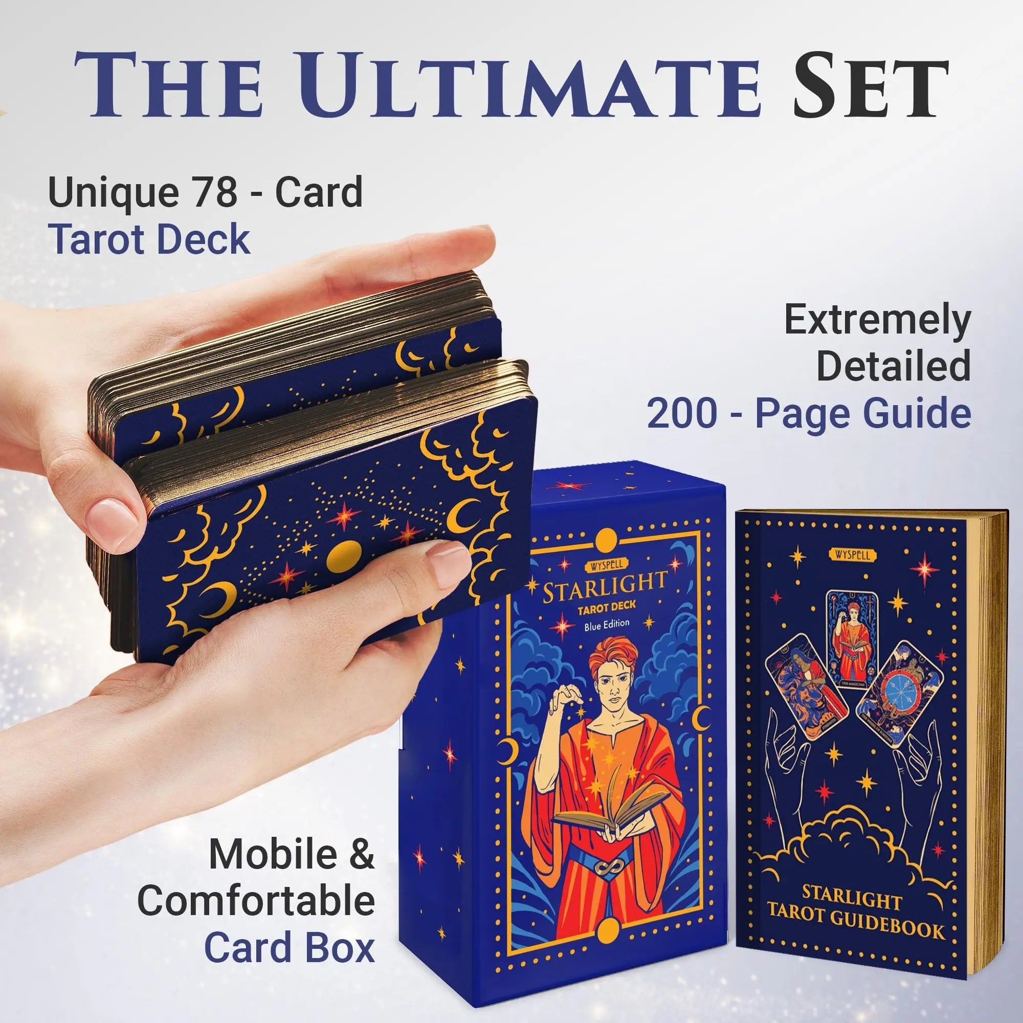 Starlight Blue Tarot - Witchy wonder