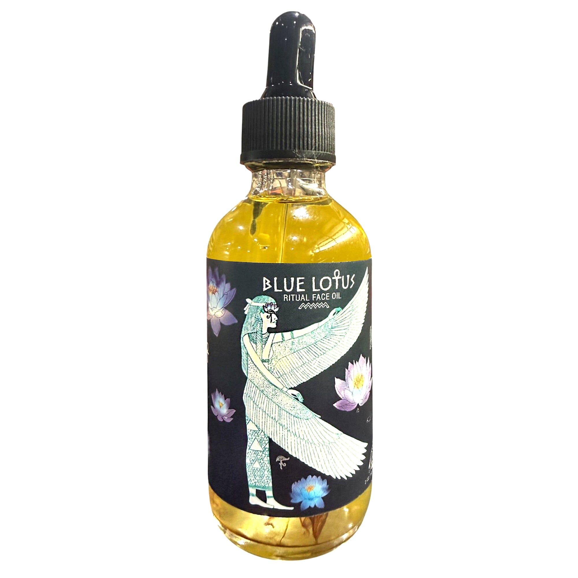Blue Lotus Ritual Face Oil | Sacred Egyptian Elixir for Glow & Spiritual Awakening 🩵🌿 - Witchy wonder