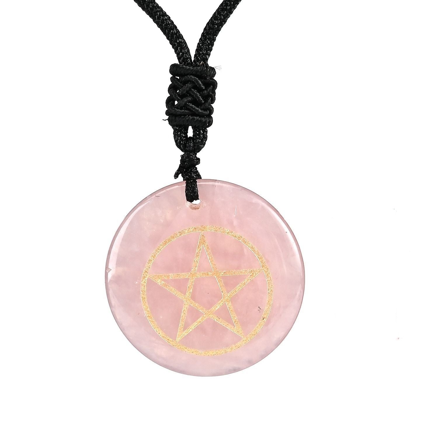 Pentacle Crystal Rope Necklaces - Witchy wonder