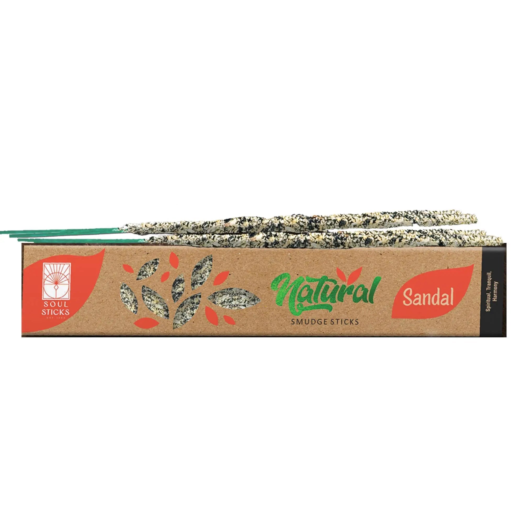 Sandal 15 grams Natural Incense Smudge Sticks - Witchy wonder