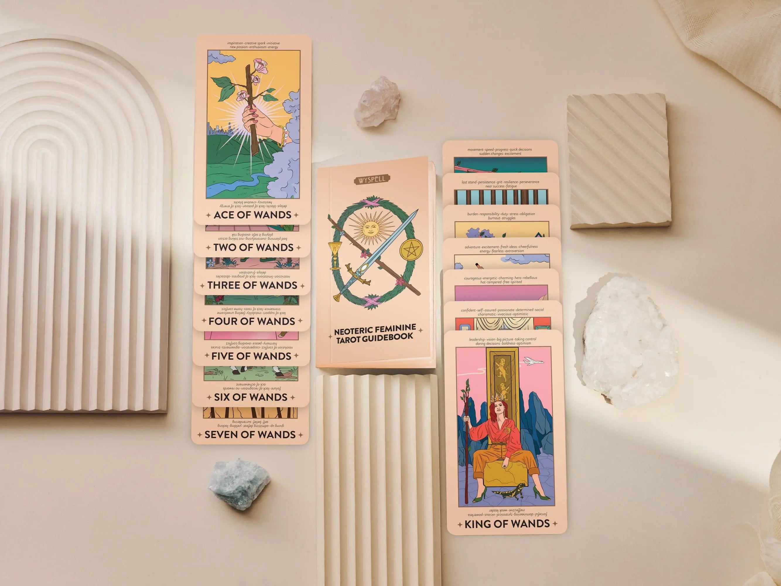 Neoteric Feminine Tarot (Keyword Edition) - Witchy wonder