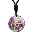 Pentacle Crystal Rope Necklaces - Witchy wonder