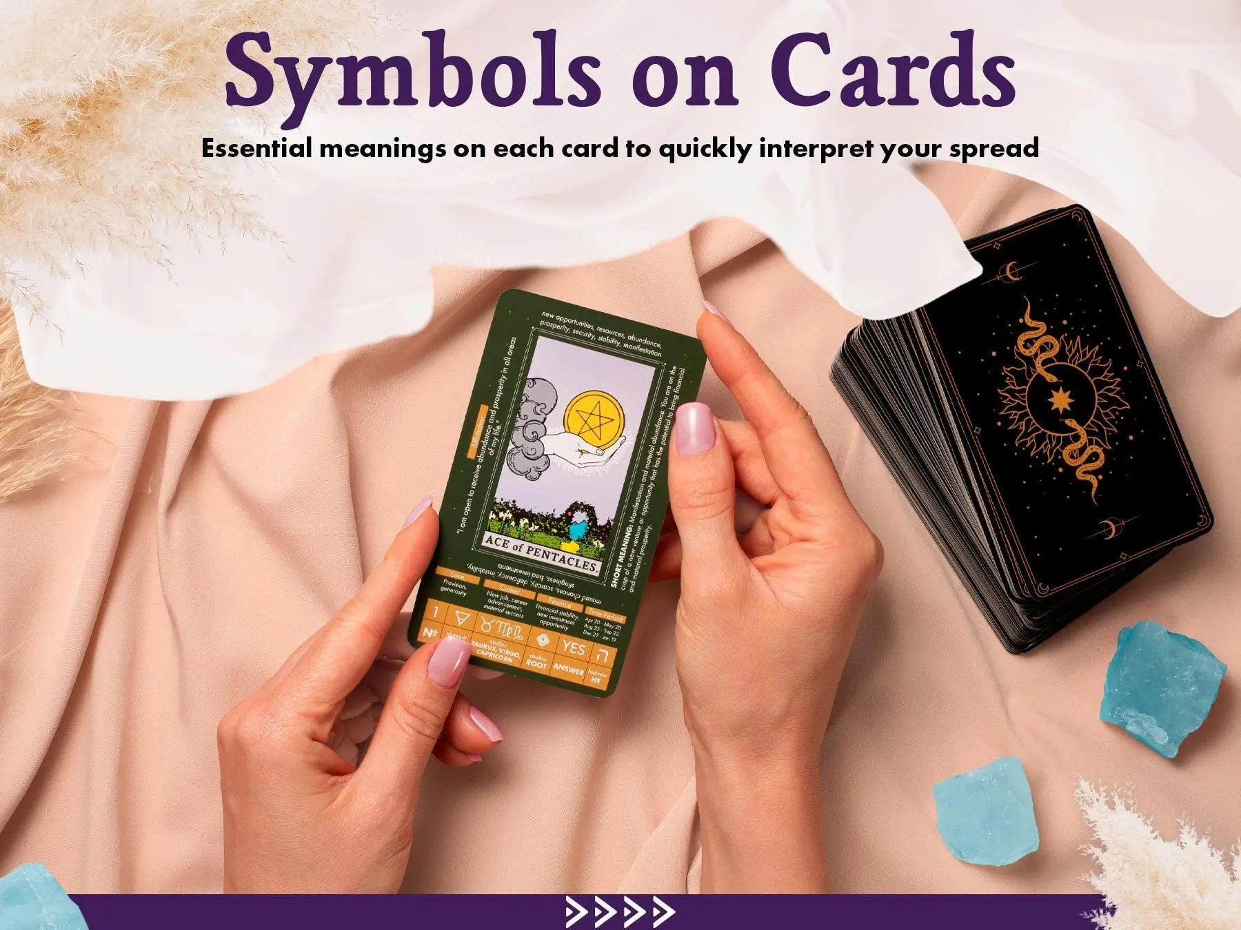 Learning Tarot Deck - Witchy wonder