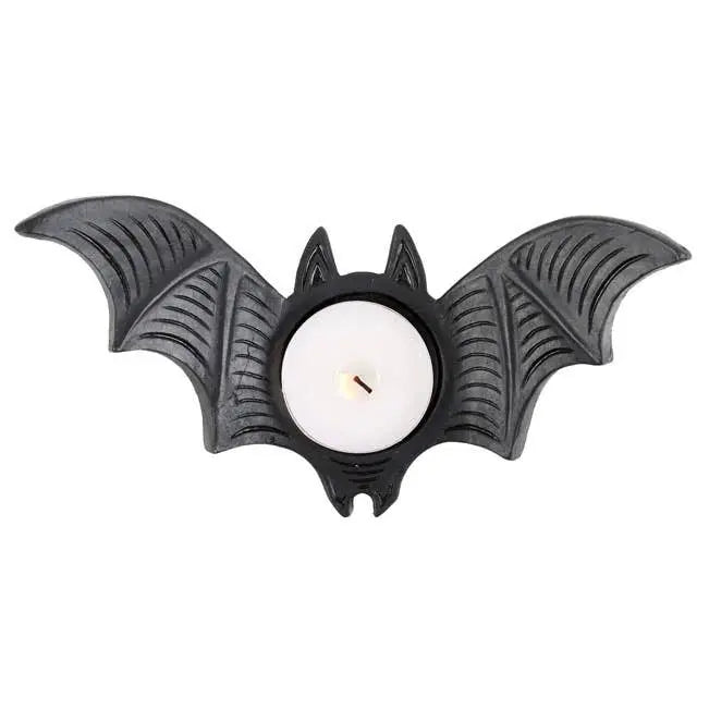 Gothic Bat Tealight Candle Holder - Witchy wonder